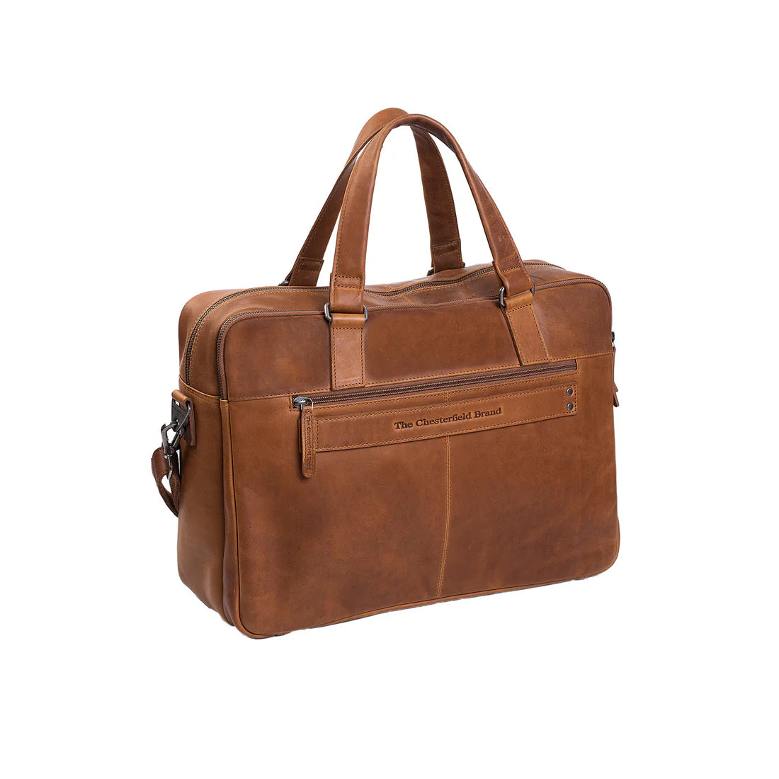 The Chesterfield Brand Misha 17" Datorväska - Cognac - Travels And Bags