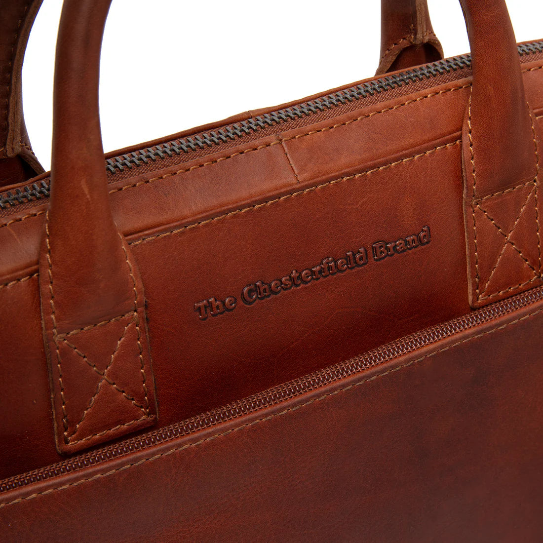 The Chesterfield Brand Tilbury 14" Datorväska - Cognac - Travels And Bags