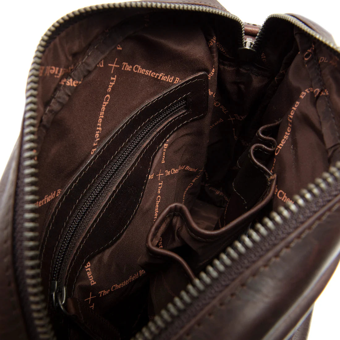 The Chesterfield Brand Bath Crossbodyväska - Mörkbrun - Travels And Bags