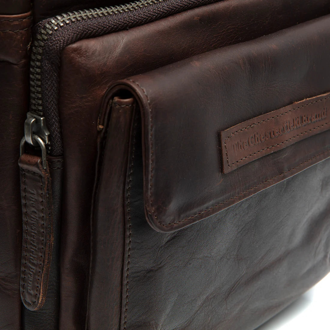The Chesterfield Brand Bath Crossbodyväska - Mörkbrun - Travels And Bags