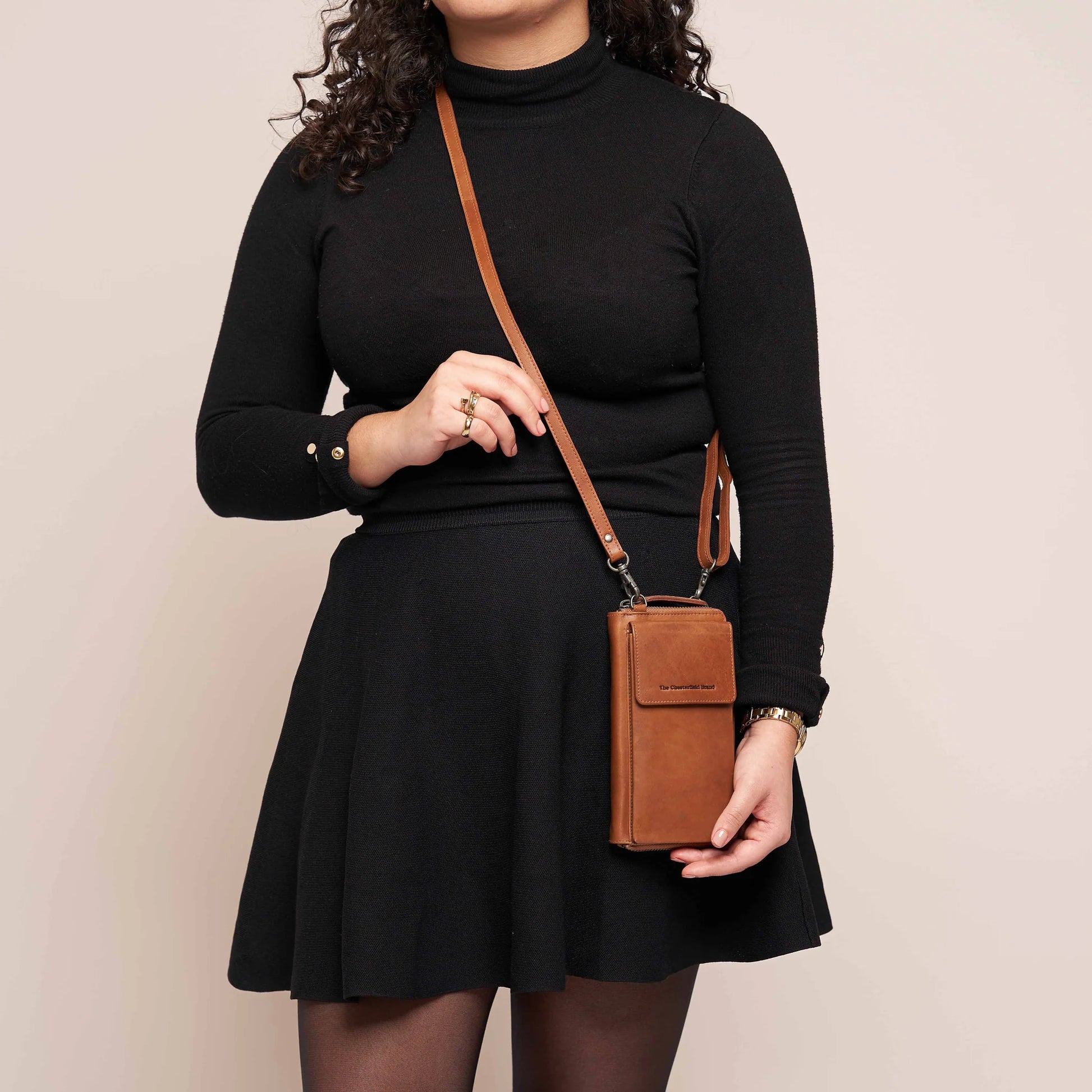 The Chesterfield Brand Malaga Mobilväska - Cognac - Travels And Bags