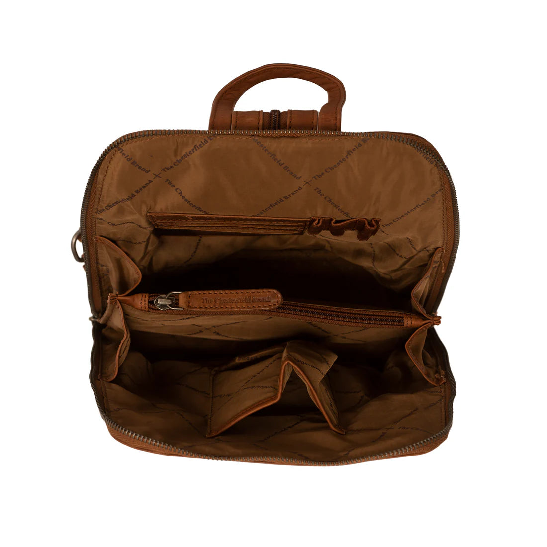 The Chesterfield Brand Vivian Ryggsäck - Cognac - Travels And Bags