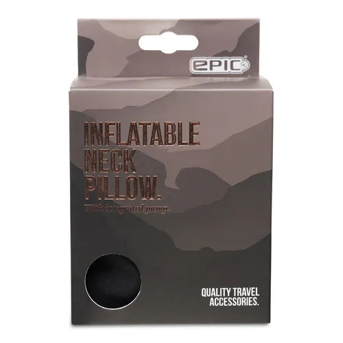 Epic Uppblåsbar Nackkudde - Svart - Travels And Bags