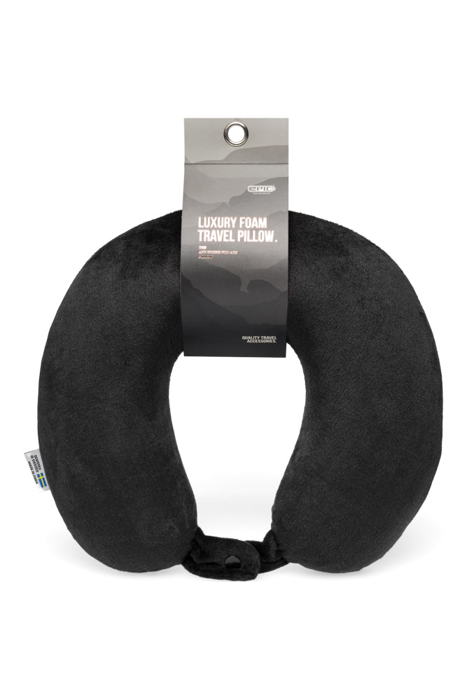 Epic Luxury Foam Nackkudde - Black Epic