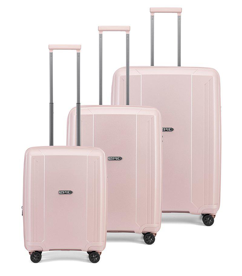 Epic Anthem Resväska 3-Set - Rosa - Travels And Bags