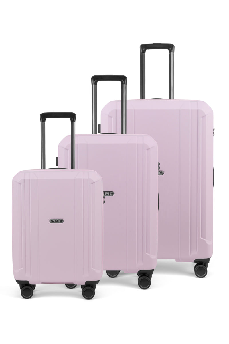 Epic Airwave Neo Resväska 3-Set - Ljusrosa - Travels And Bags