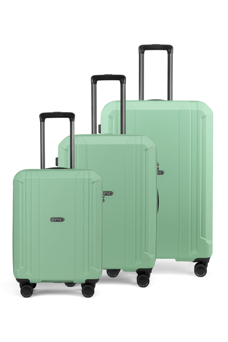 Epic Airwave Neo Resväska 3-Set - Ljusgrön - Travels And Bags