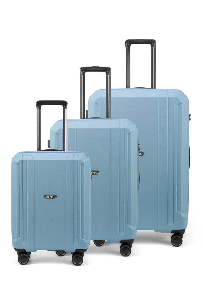 Epic Airwave Neo Resväska 3-Set - Ljusblå - Travels And Bags