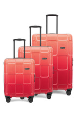 Epic Crate Ex Wildlife Resväska 3-Set - Red Sunrise