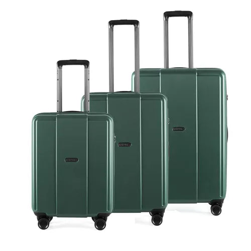 Epic Pop 6.0 Resväska Set 3-pack - Mörkgrön - Travels And Bags