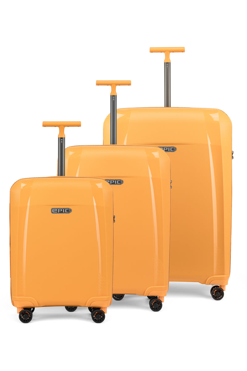 Epic Phantom SL Resväska 3-Set - Gul - Travels And Bags