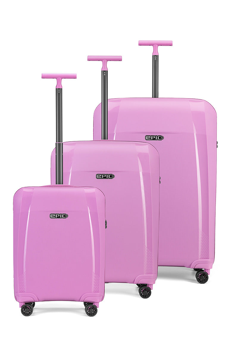Epic Phantom SL Resväska 3-Set - Rosa - Travels And Bags