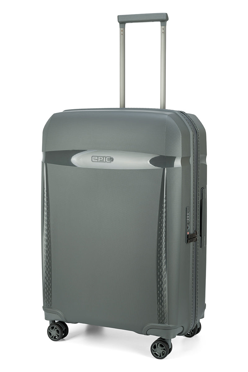 Epic Zeleste Re:process Mellanstor Resväska 66 cm - Grå - Travels And Bags