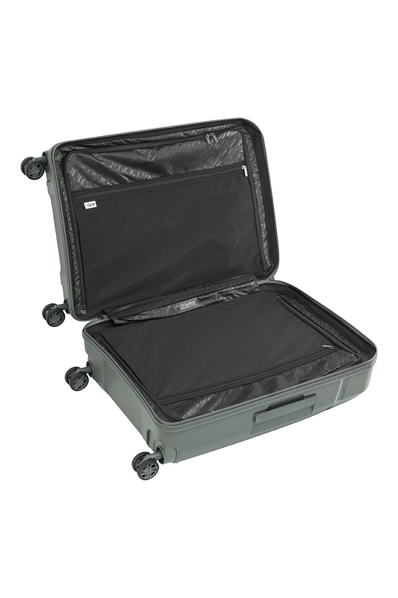 Epic Zeleste Re:process Mellanstor Resväska 66 cm - Grå - Travels And Bags
