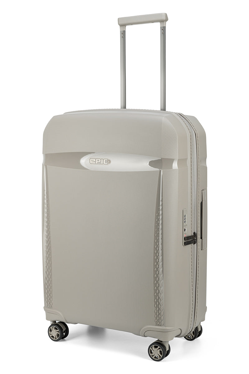 Epic Zeleste Re:process Mellanstor Resväska 66 cm - Taupe - Travels And Bags