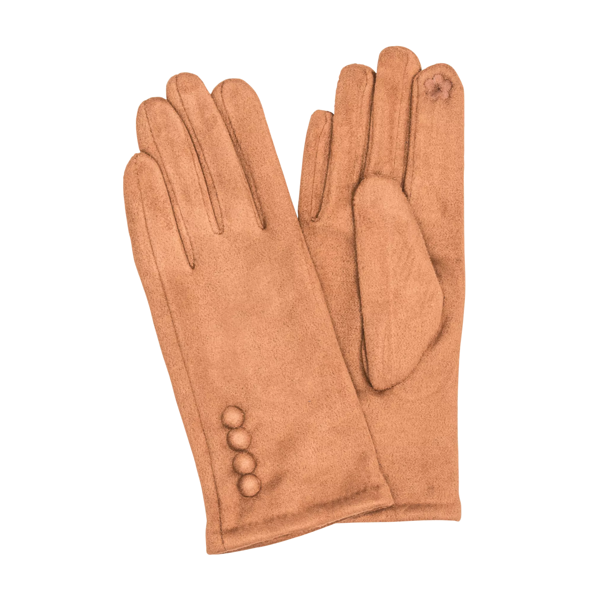 HK Fingervantar Dam Med Touch-funktion - Cognac