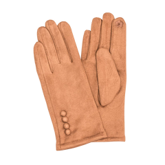 HK Fingervantar Dam Med Touch-funktion - Cognac