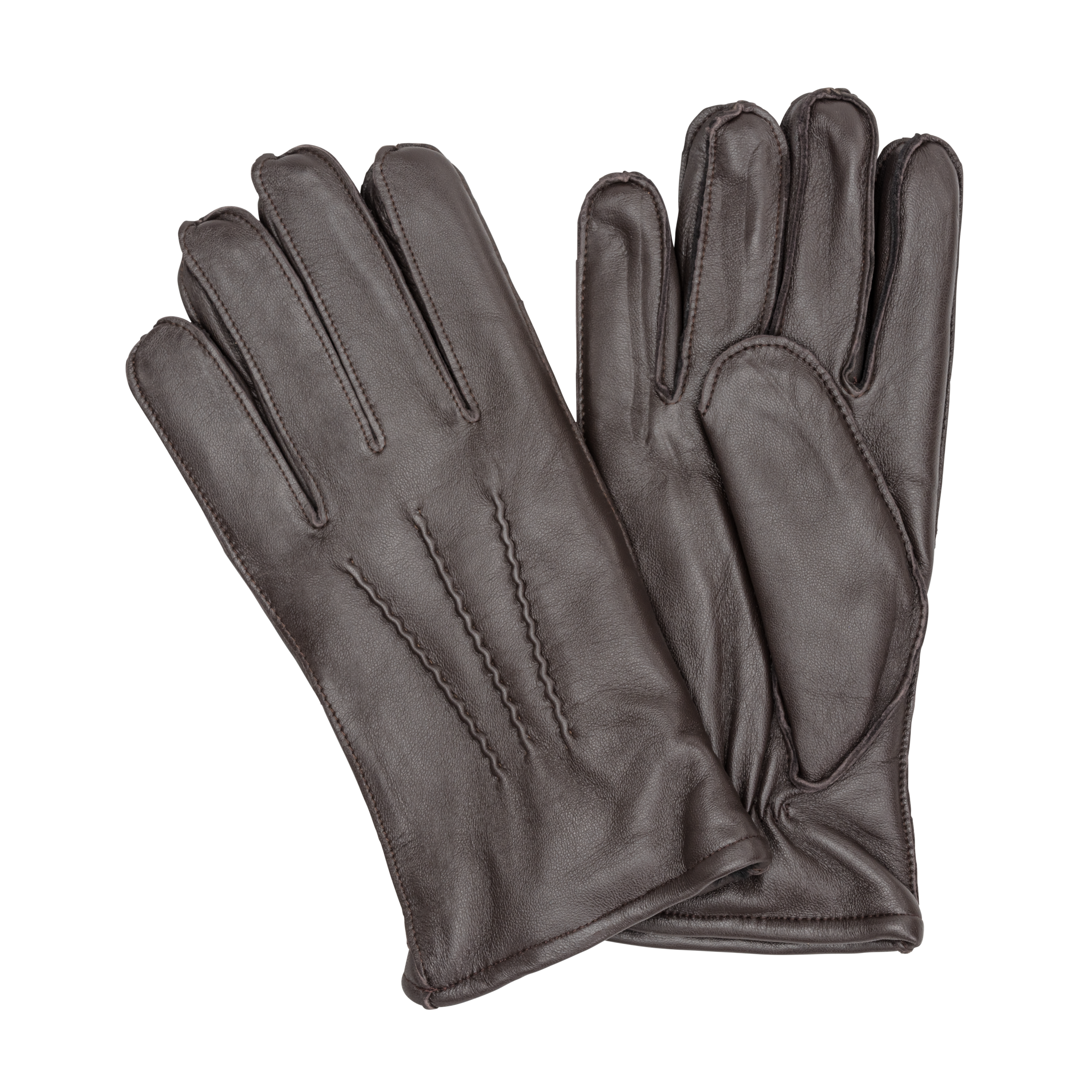 HK Skinnhandskar Fårnappa Med Touch-funktion Herr - Brun