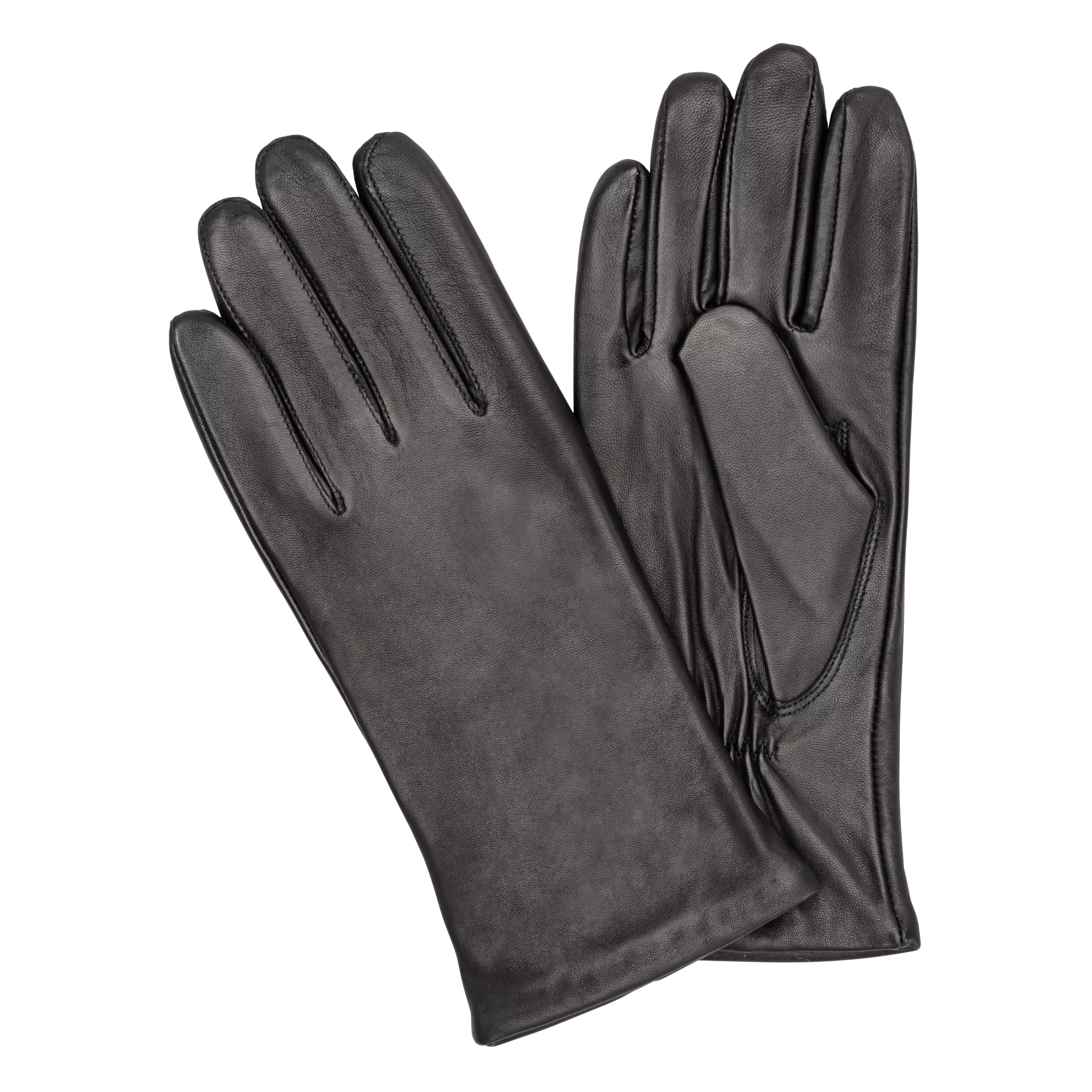 HK Damhandske Lammnappa Med Ullblandad Foder - Svart