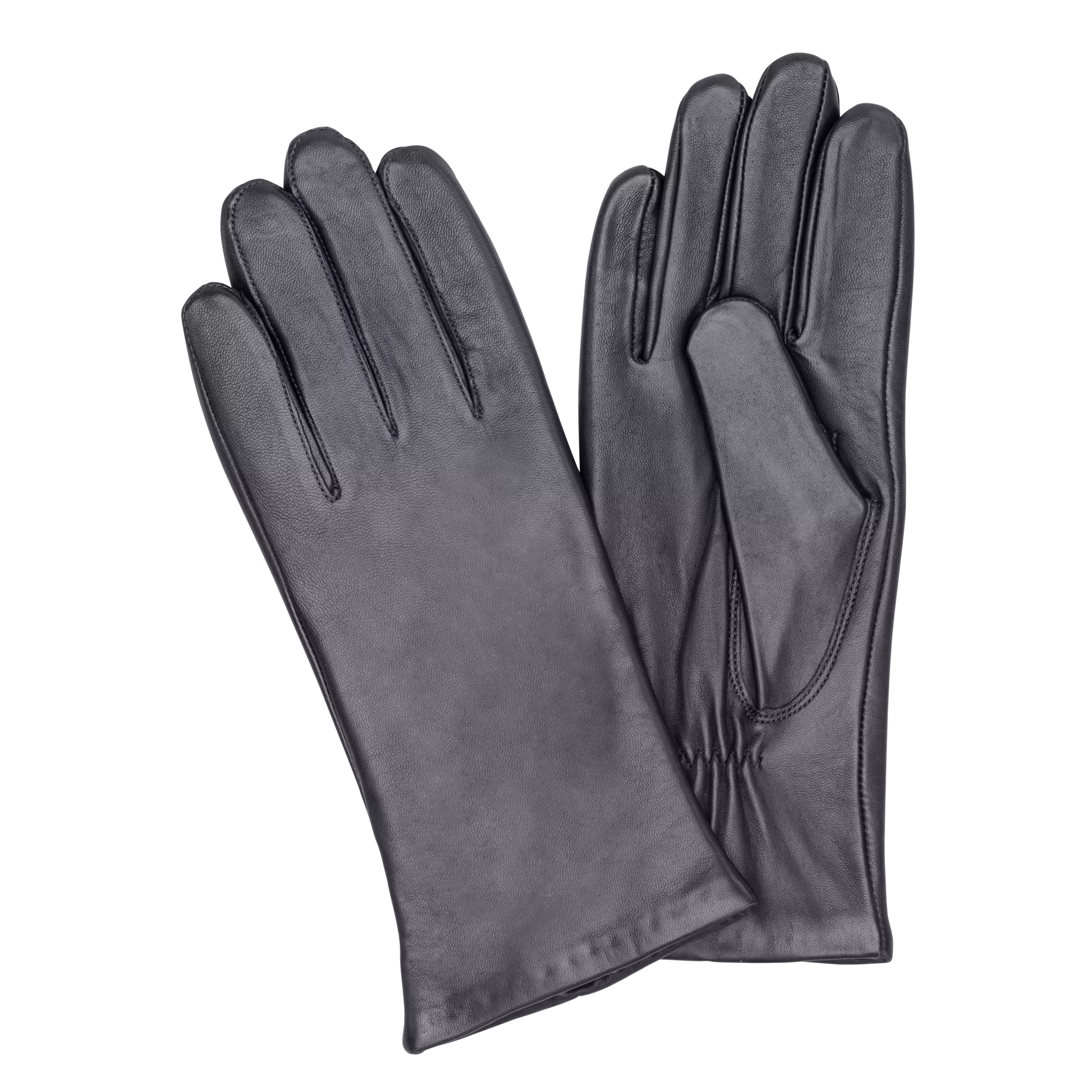 HK Damhandske Lammnappa Med Ullblandad Foder - Marinblå