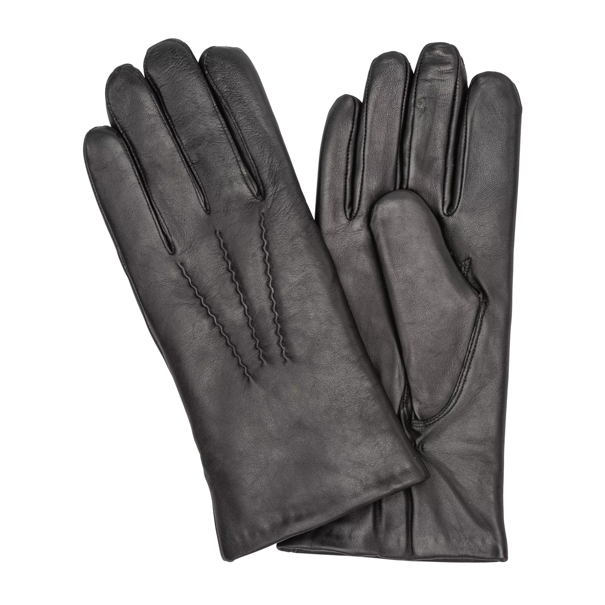 HK Damhandske Lammnappa Med Ullpille - Svart