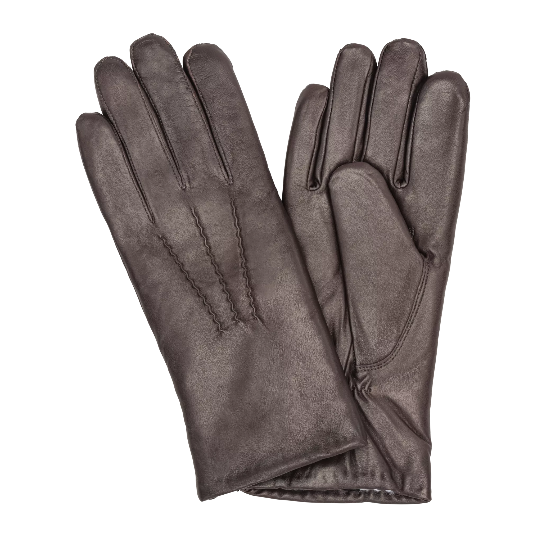 HK Damhandske Lammnappa Med Ullpille - Brun