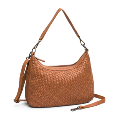 House Of Sajaco Hobo Axelväska - Cognac