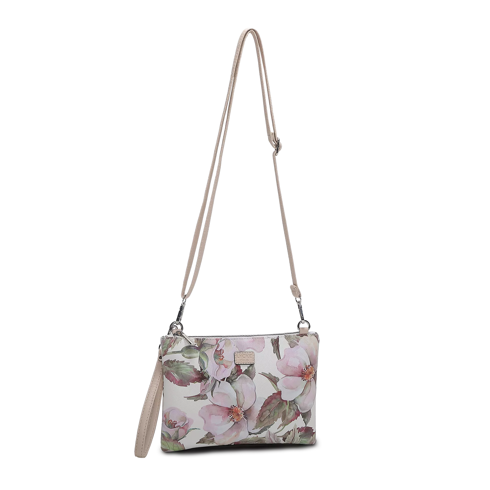 Lycke Nora Clutchväska 24cm - Blommor Lycke Oslo