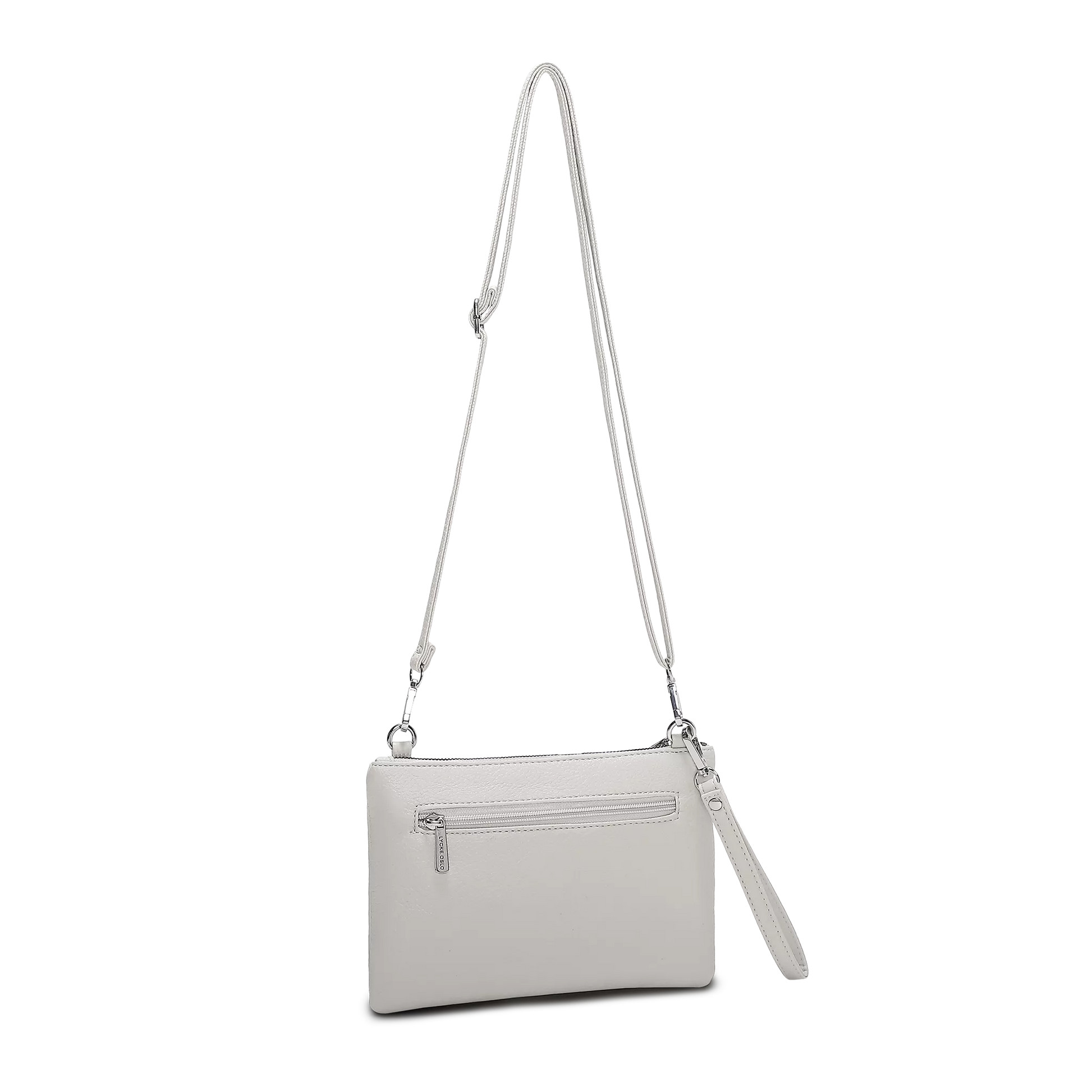 Lycke Nora Clutchväska 24cm - Vit Lycke Oslo