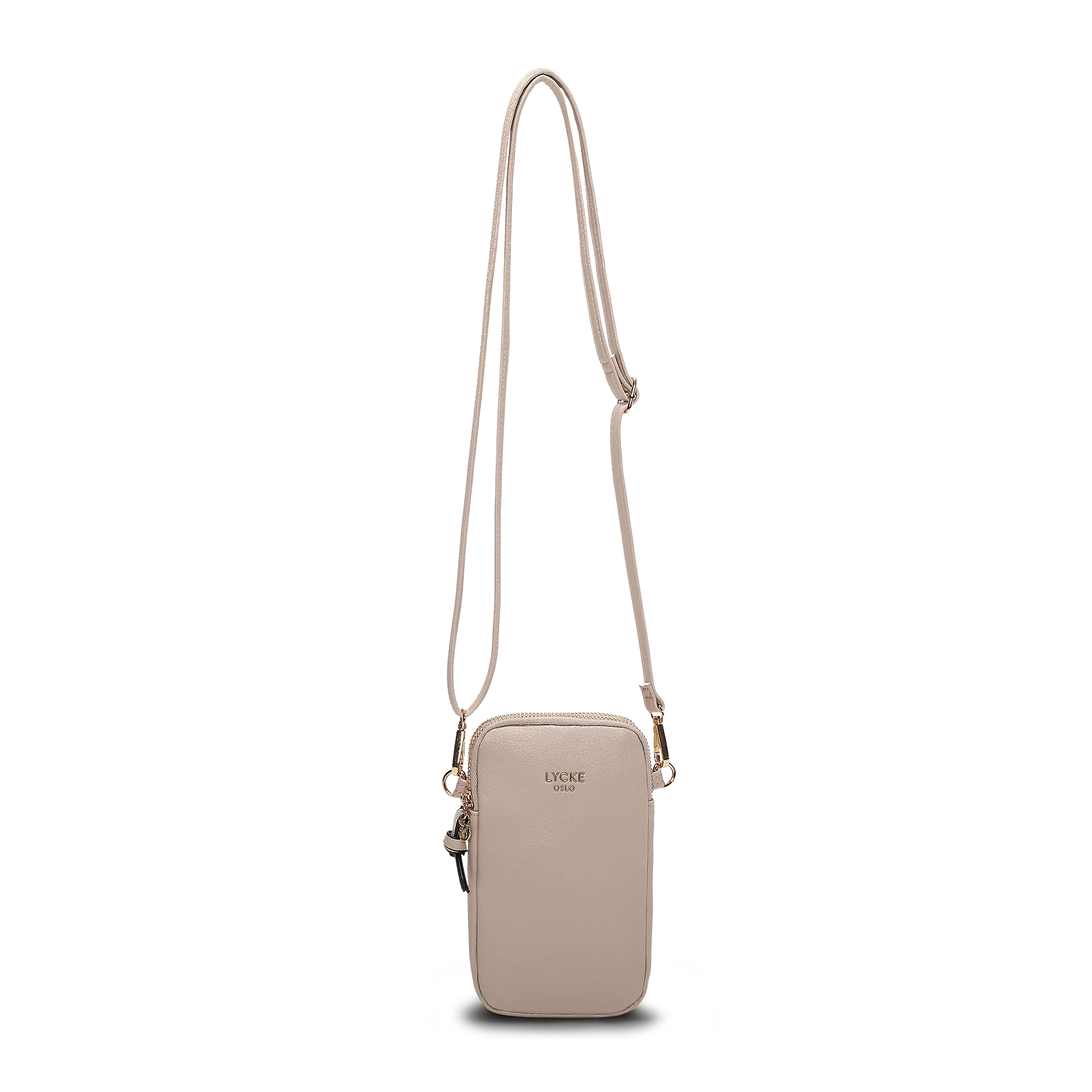 Lycke Egersund Mobilväska 19,5cm - Beige Lycke Oslo