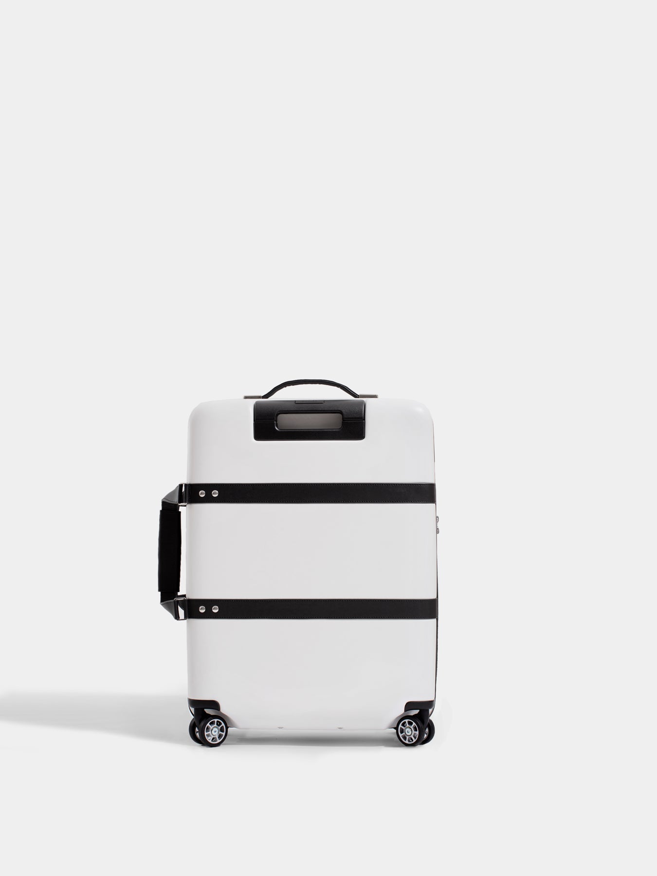 P55 Carry-On Luggage White Back