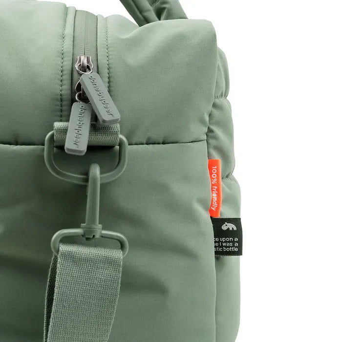 Done By Deer Quiltad Skötväska - Grön