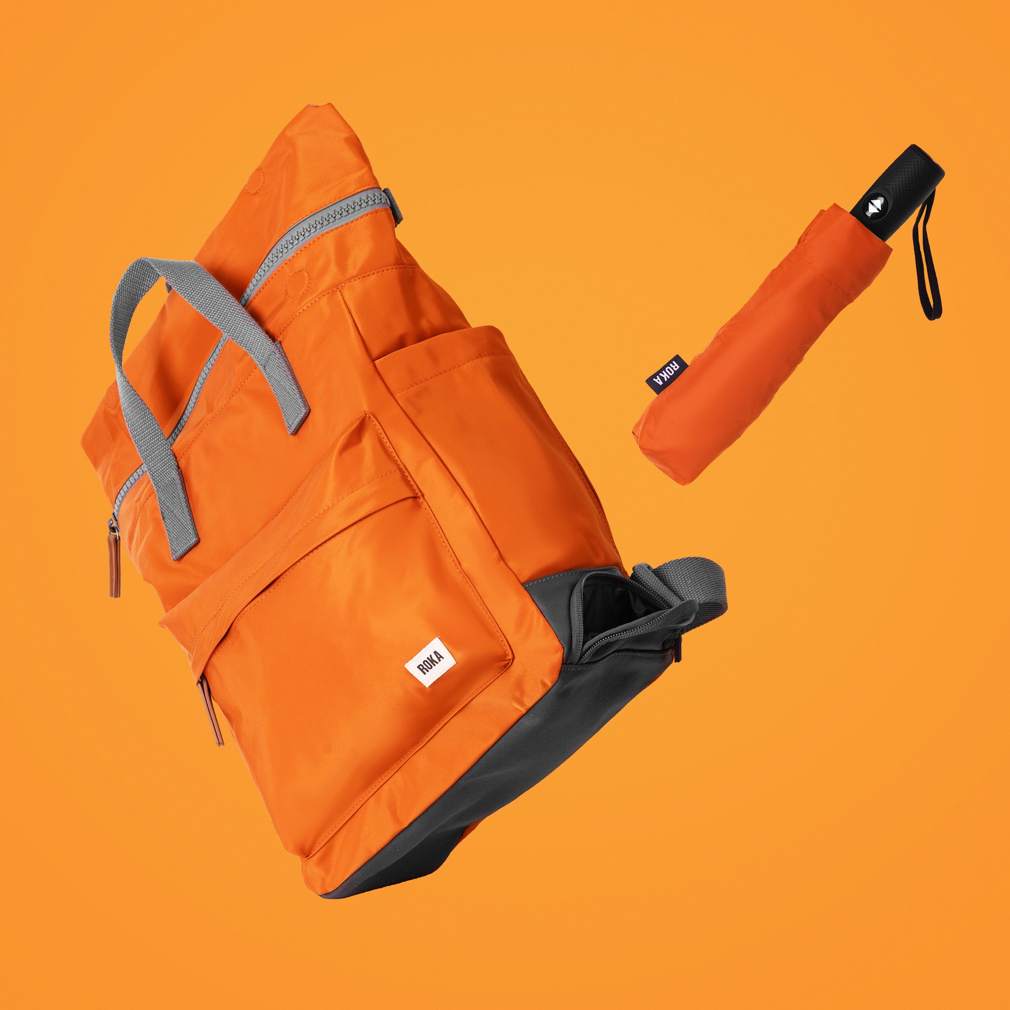 Roka London Bayswater B Ryggsäck + Waterloo Paraply