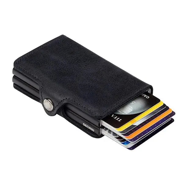 Secrid Twinwallet Kortplånbok - Vintage Svart Secrid