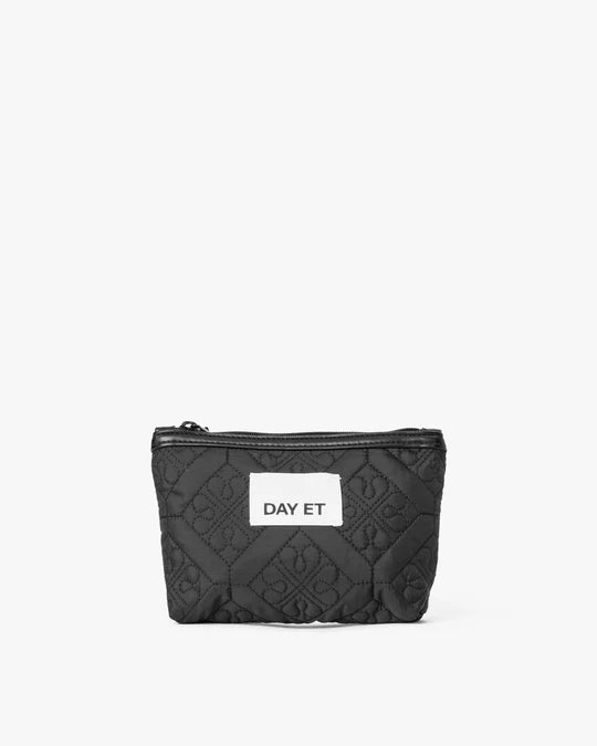 DAY ET Mini Floral Quilt Necessär - Svart - Travels And Bags