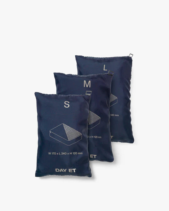 DAY ET Packningskub 3-pack - Marinblå - Travels And Bags