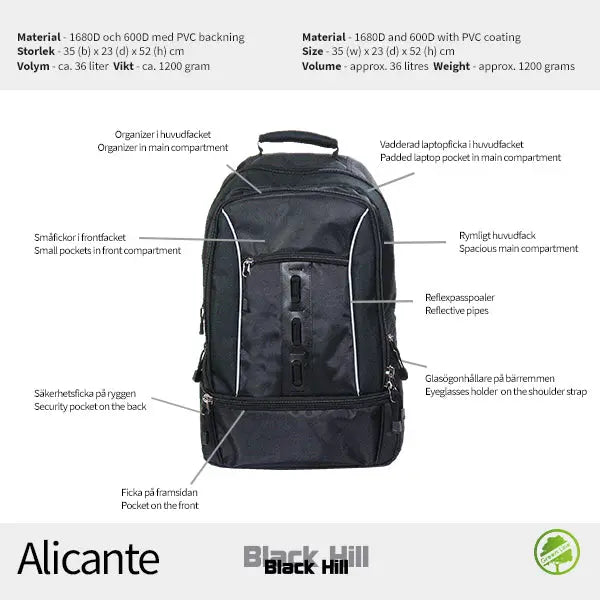 Blackhill Alicante Ryggsäck - Travels And Bags