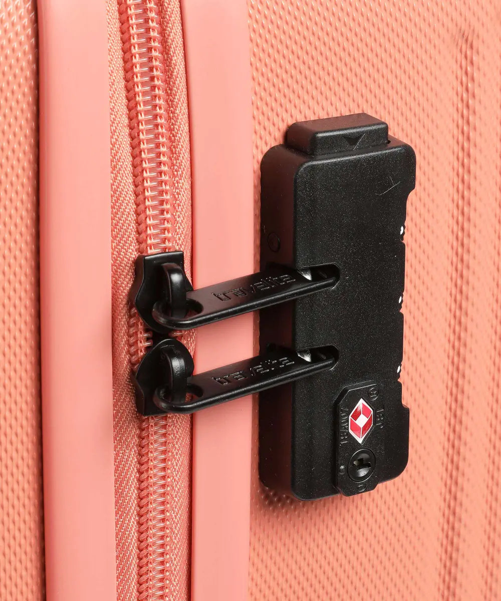 Travelite Bali Mellanstor Resväska 66 cm - Korall - Travels And Bags