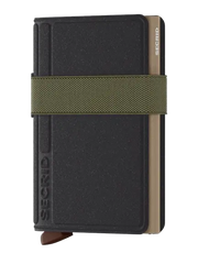 Secrid Bandwallet Kortplånbok - Svart/Olivgrön