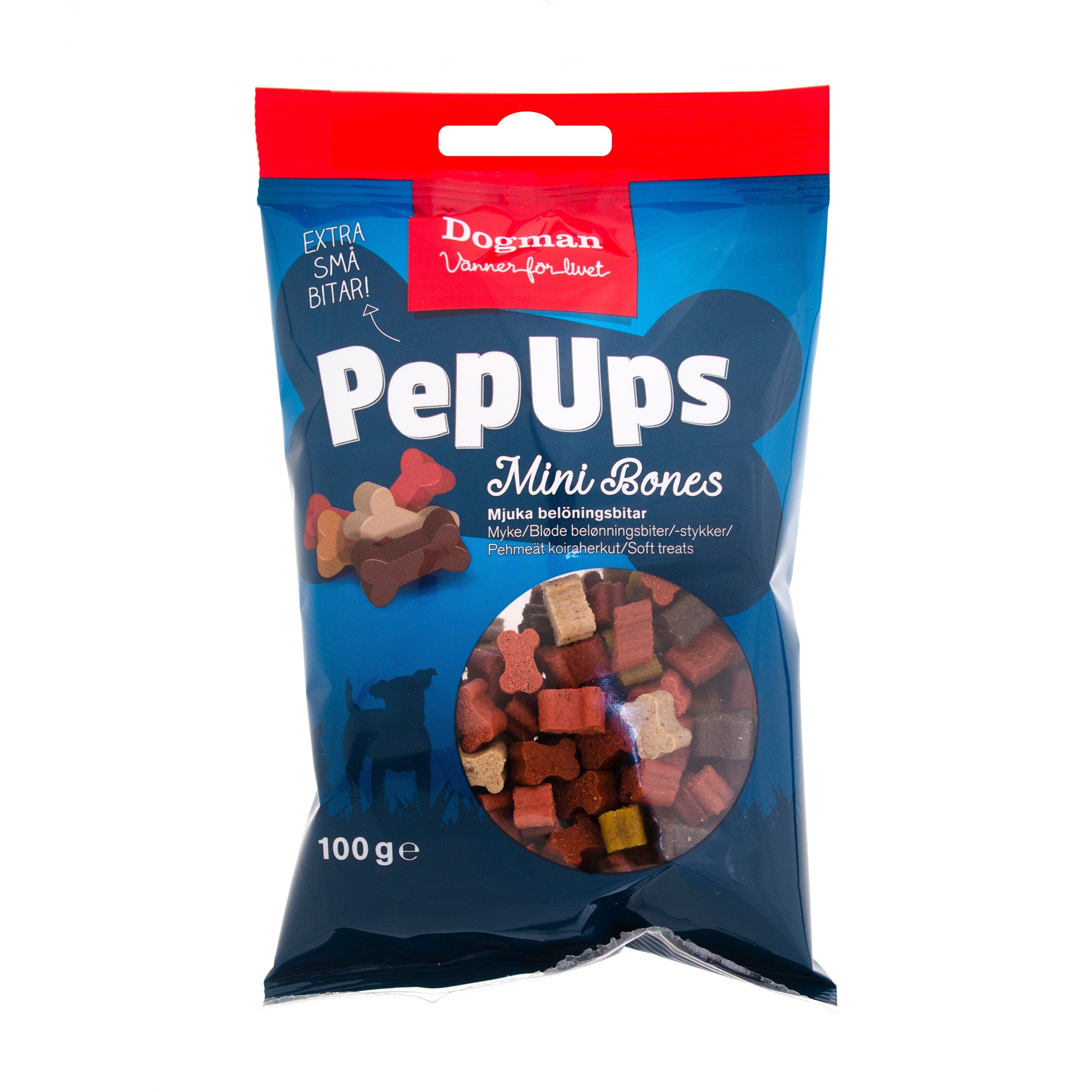 Dogman Pepups Mini Bones 100g