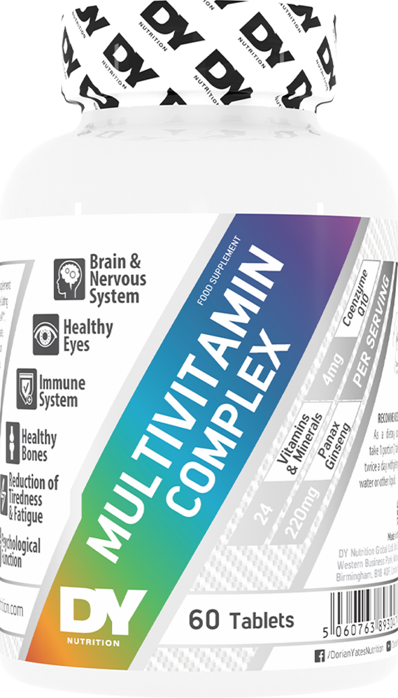 Dorian Yates Nutrition Multivitamin Complex - 60 Kapslar