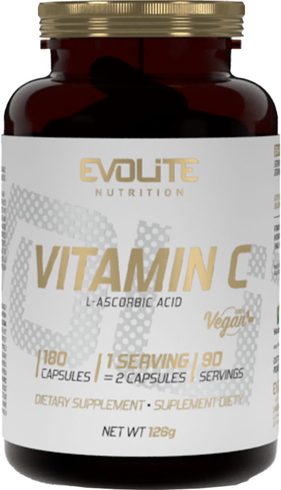 Evolite Vitamin C 500 mg - 180 Kapslar