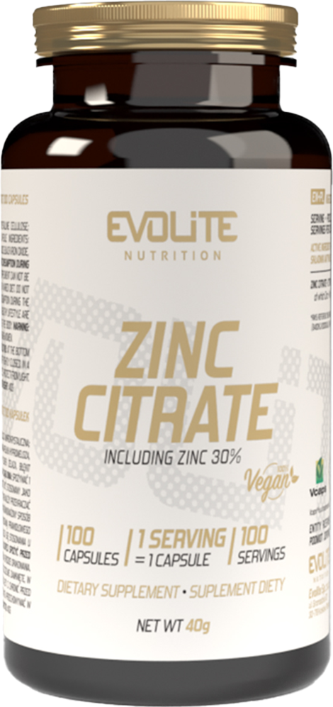 Evolite Zinc Citrate 50 mg - 100 Kapslar