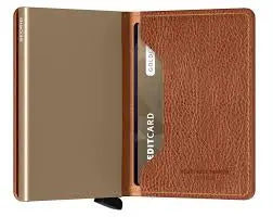 Secrid Slimwallet Kortplånbok - Veg Caramello Sand Secrid