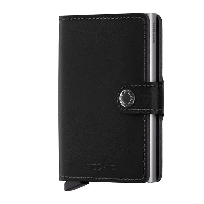 Secrid Miniwallet Kortplånbok - Svart/Silver Secrid