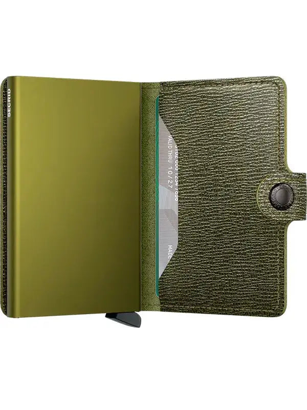 Secrid Miniwallet Kortplånbok - Crisple Kelp Secrid