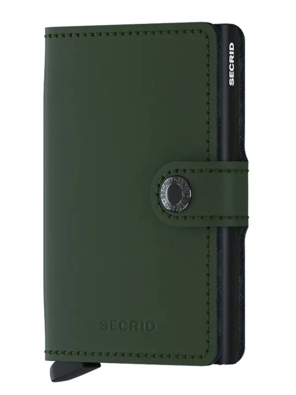 Secrid Miniwallet Kortplånbok - Grön/Svart Secrid