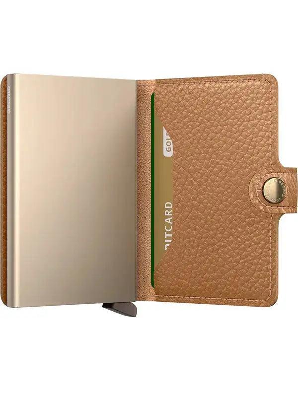 Secrid Miniwallet Kortplånbok - Pebble Cappuchino Secrid