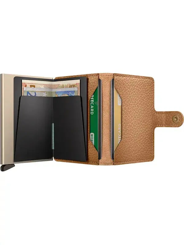 Secrid Miniwallet Kortplånbok - Pebble Cappuchino Secrid