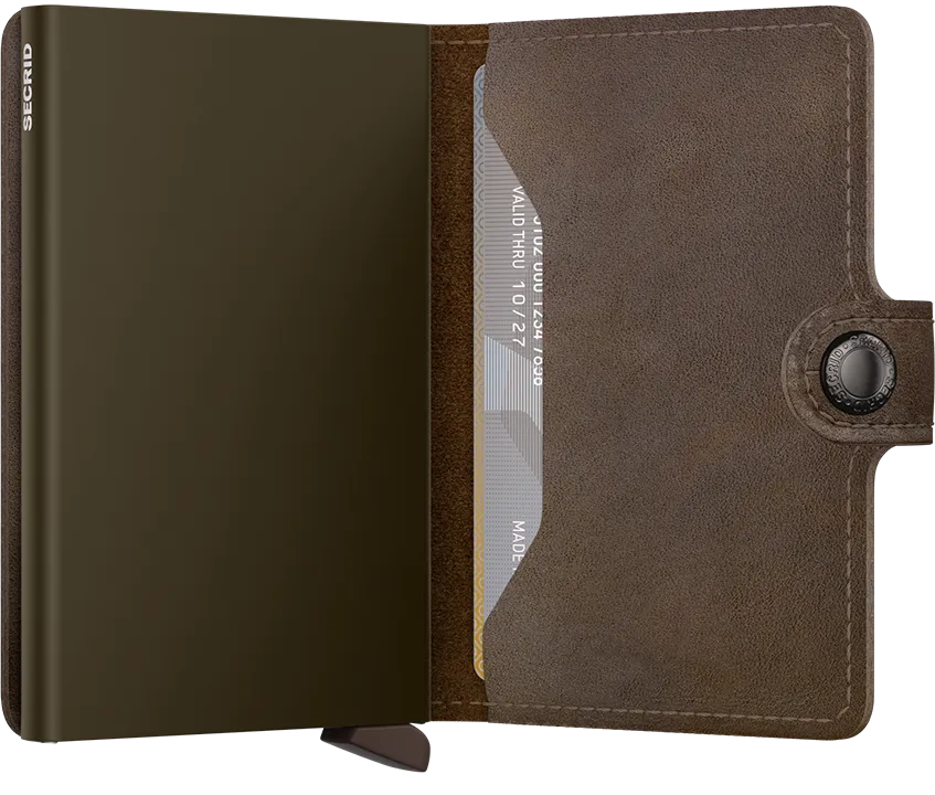 Secrid Miniwallet Kortplånbok - Vintage Oak